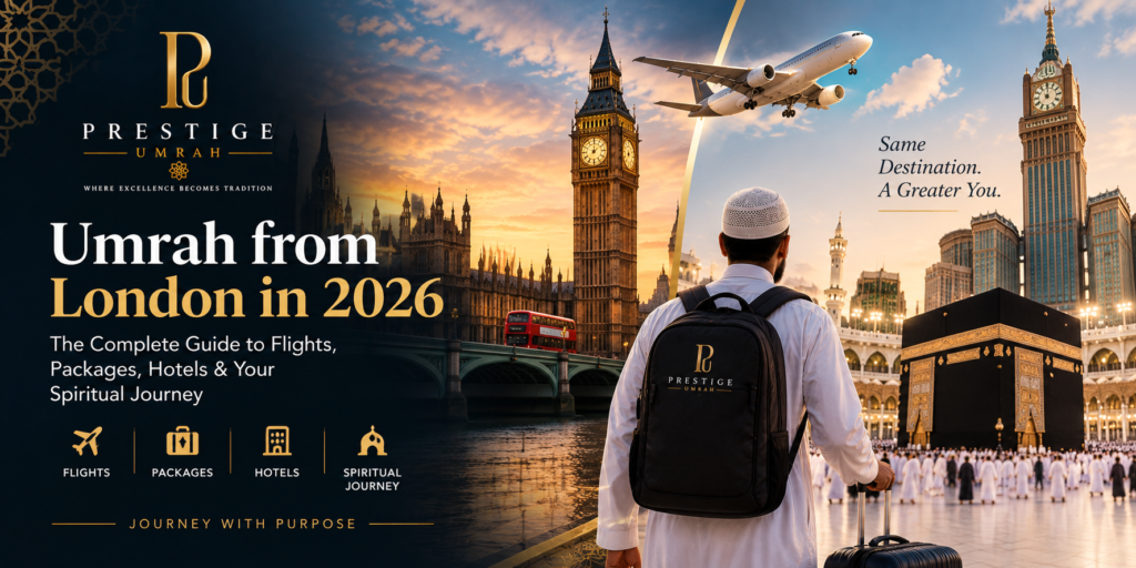 Umrah from London by Prestige Umrah