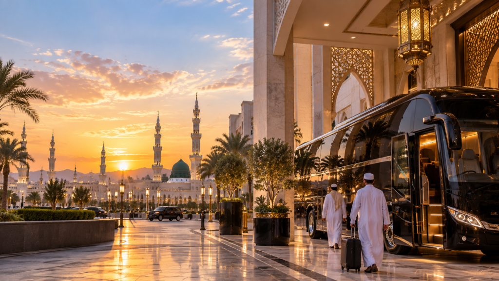 Prestige Plus Umrah Package 6 Prestige Plus Umrah Package – 5-star Dar Al Tawhid Makkah and InterContinental Dar Al Iman Madinah