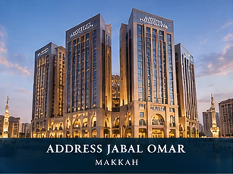Address Jabal Omar Makkah luxury hotel exterior near Haram
