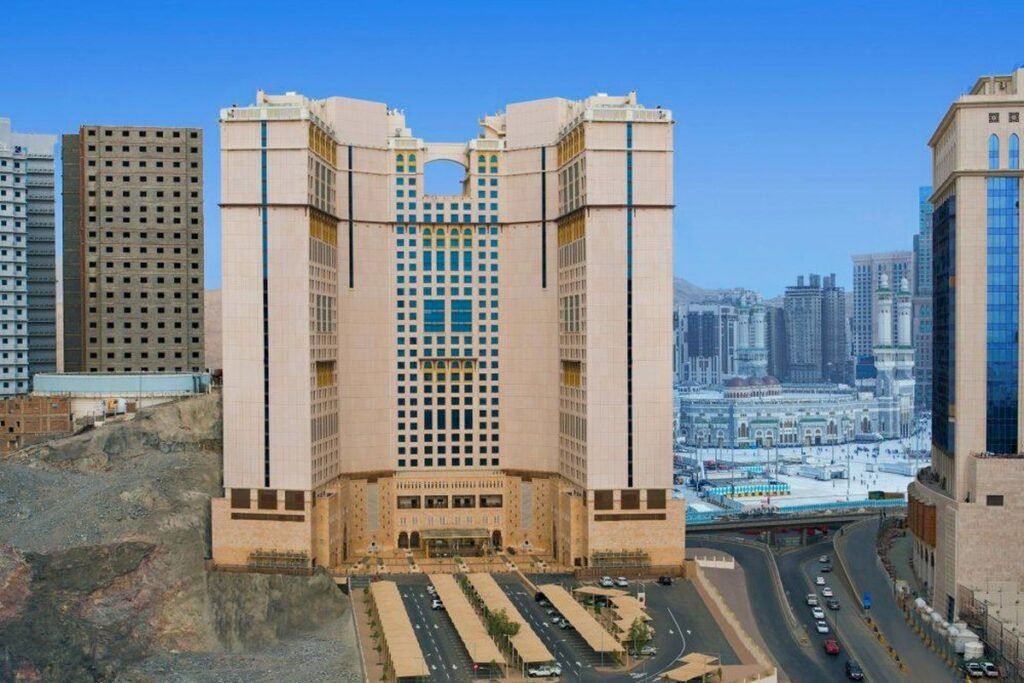 Anjum Hotel Makkah exterior near Masjid al-Haram