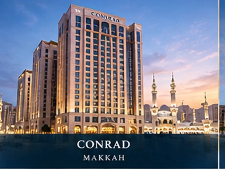 Conrad Makkah luxury hotel exterior near Masjid al-Haram