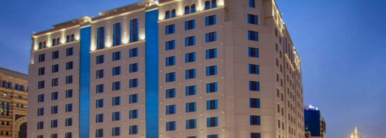 Crowne Plaza Madinah exterior near Masjid an-Nabawi