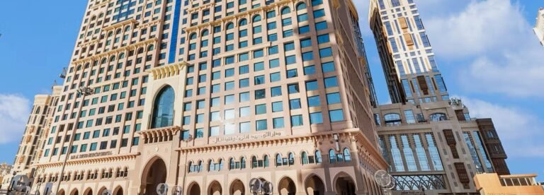 InterContinental Dar Al Tawhid Makkah exterior facing Masjid al-Haram, opposite King Fahad Gate
