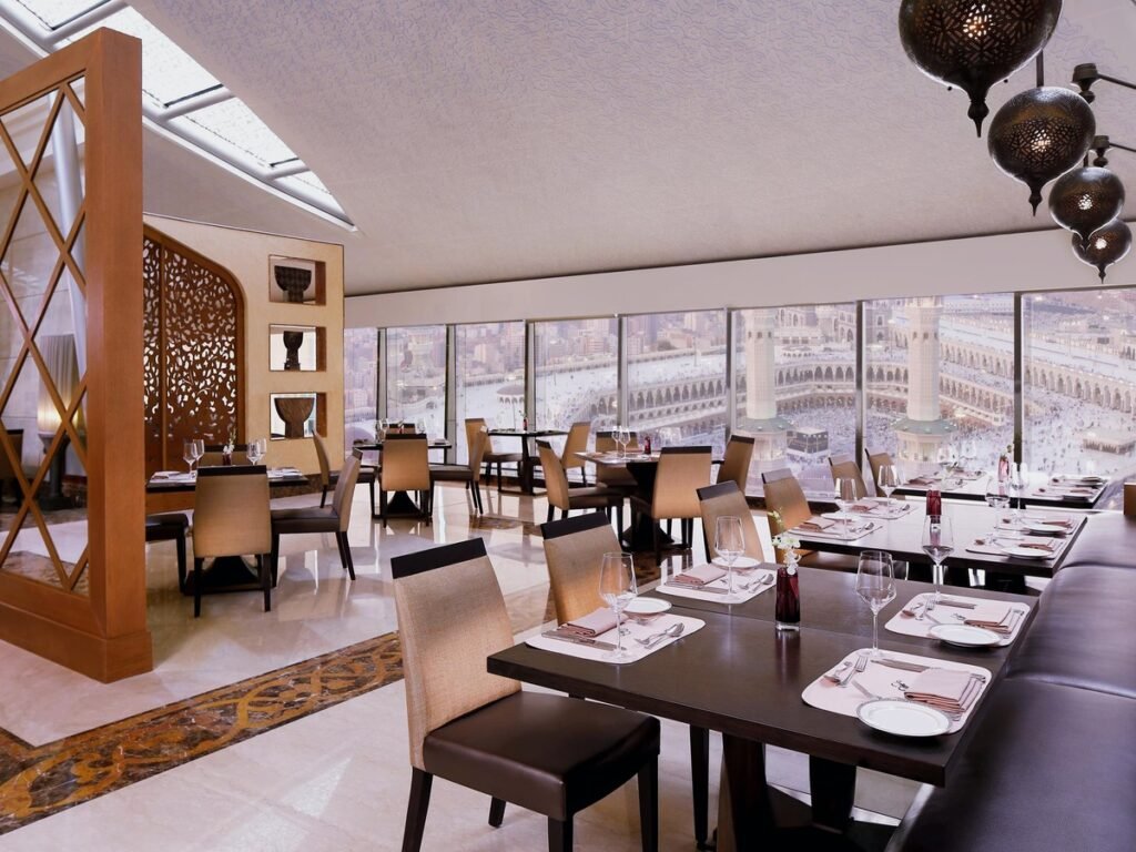 Fairmont Makkah restaurant near Masjid al-Haram