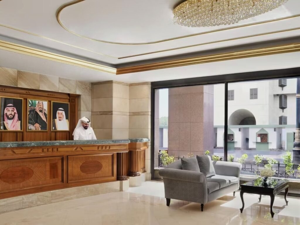InterContinental Dar Al Hijra Madinah reception near Masjid an-Nabawi