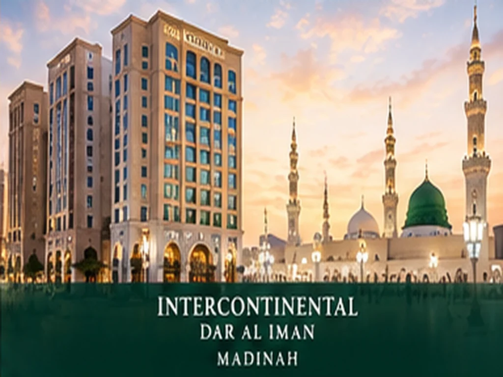 InterContinental Dar Al Iman Madinah hotel exterior near Prophet's Mosque