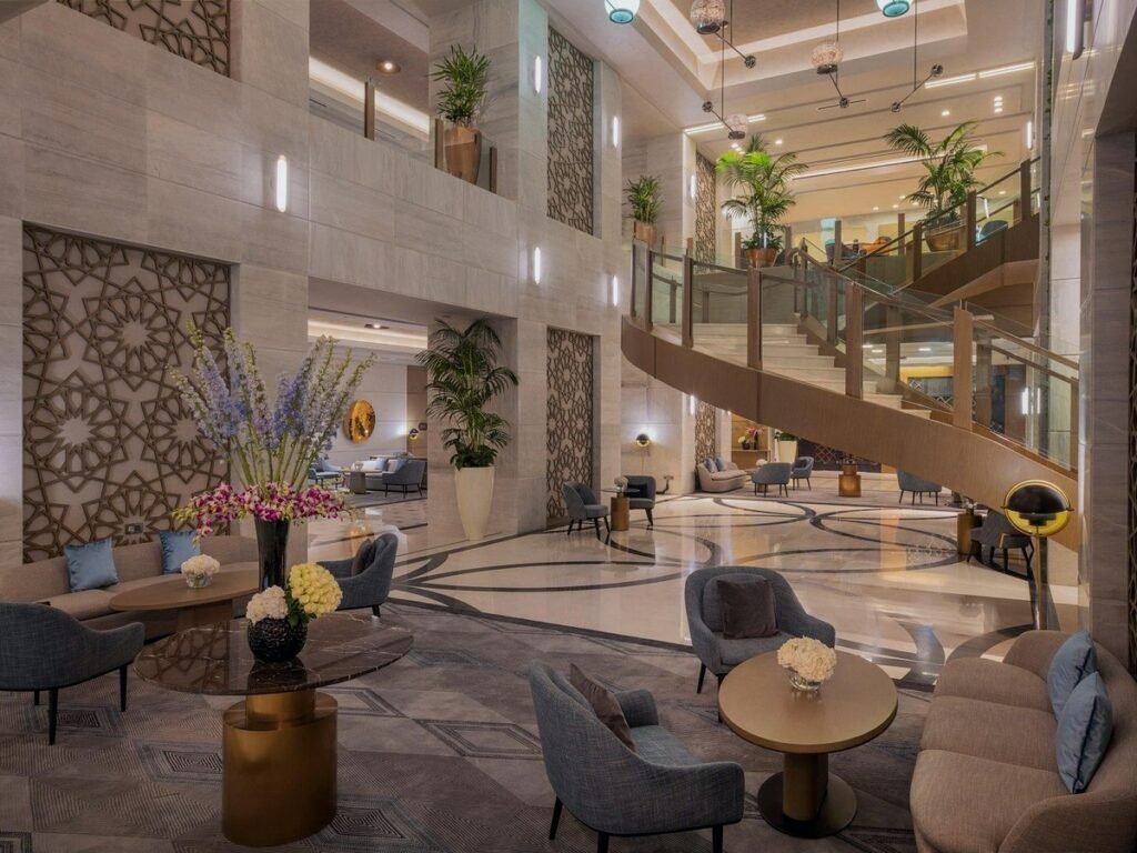 Jumeirah Jabal Omar Makkah lobby near Masjid al-Haram