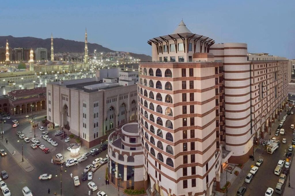 Pullman ZamZam Madina exterior near Masjid an-Nabawi