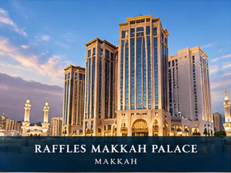 Raffles Makkah Palace luxury hotel exterior in Makkah near Haram