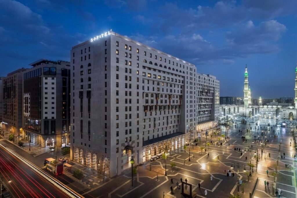 Sofitel Shahd Al Madinah exterior near Masjid an-Nabawi